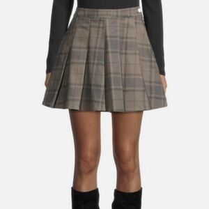 WeWoreWhat Plaid Mini Skirt